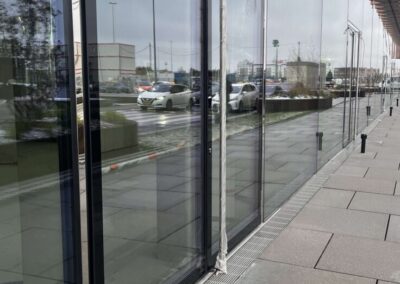 Fabricatie usi termoizolante pentru Skypark Business Center, Luxemburg