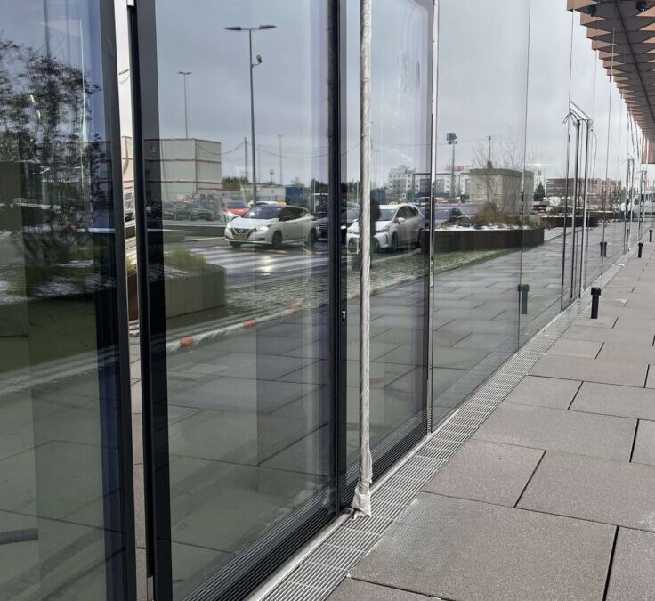 Fabricatie usi termoizolante pentru Skypark Business Center, Luxemburg