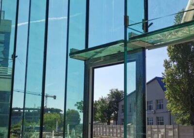 Zona acces pentru cladirile Yunity Park, Bucuresti